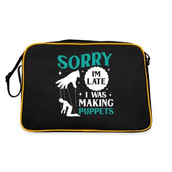 Puppeteer, puppeteer - Retro Bag - black/gold - Back