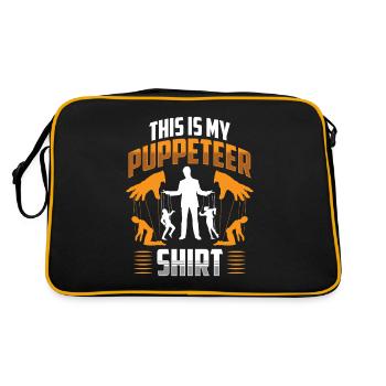 Puppeteer, puppeteer - Retro Bag - black/gold - Back