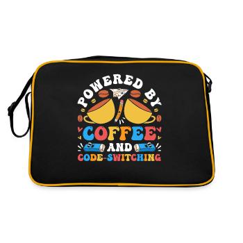 Professeur d’anglais Apprenant d’anglais Professeur d’anglais ELL - Sac Retro - noir/or - Dos