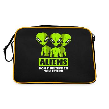 Extraterrestres - Sac Retro - noir/or - Dos