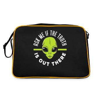Truth Alien Aliens Aliens - Retro Bag - black/gold - Back