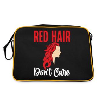 Redhead Gifts - Retro Tasche - Schwarz/Gold - Hinten