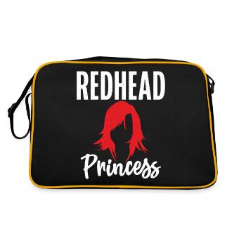 Redhead Gifts - Retro Tasche - Schwarz/Gold - Hinten