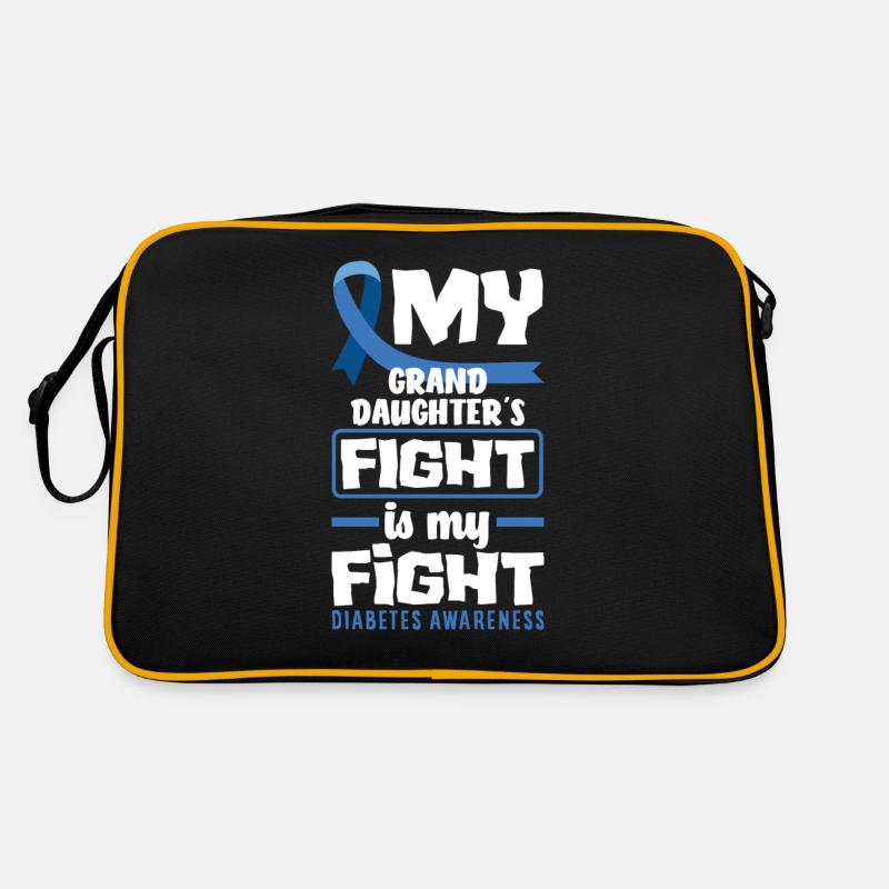 T1D Diabetes Type 1 Diabetic Gift Retro Bag