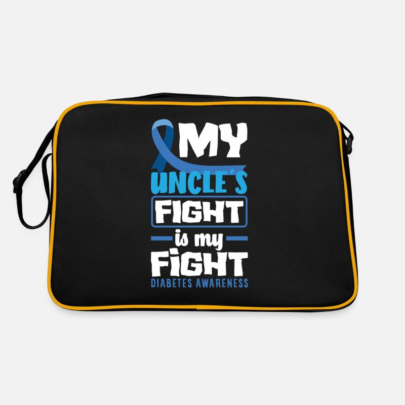 T1D Diabetes Type 1 Diabetic Gift Retro Bag