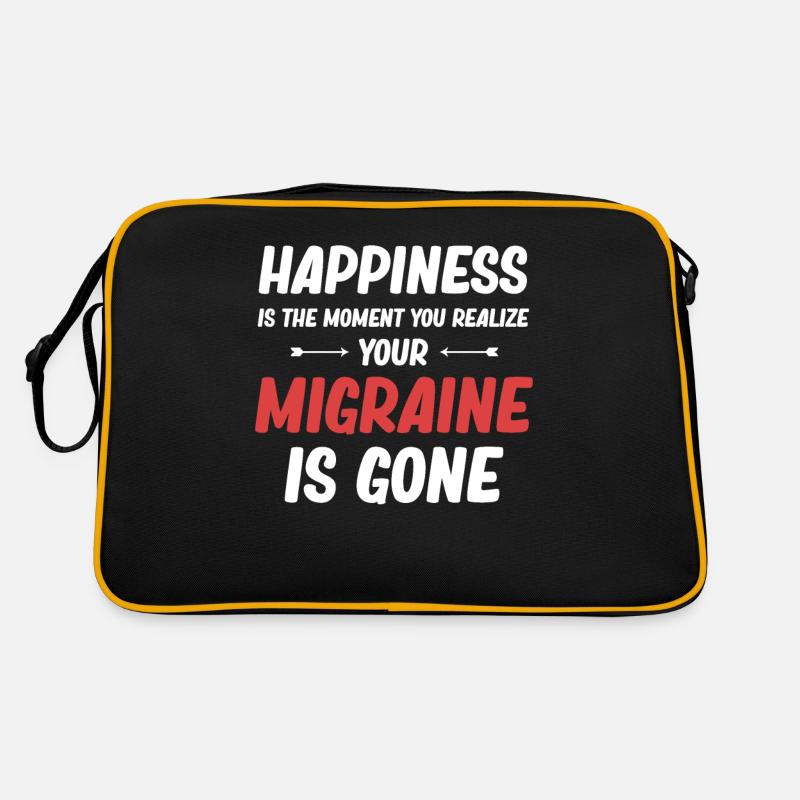 Happiness is the moment when you realize that Retro Bag