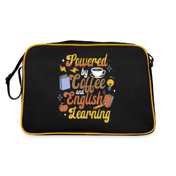 Professeur d’anglais Apprenant d’anglais Professeur d’anglais ELL - Sac Retro - noir/or - Dos