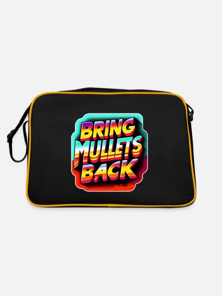 Ramenez des mulets 8 - Sac Retro - noir/or - Dos