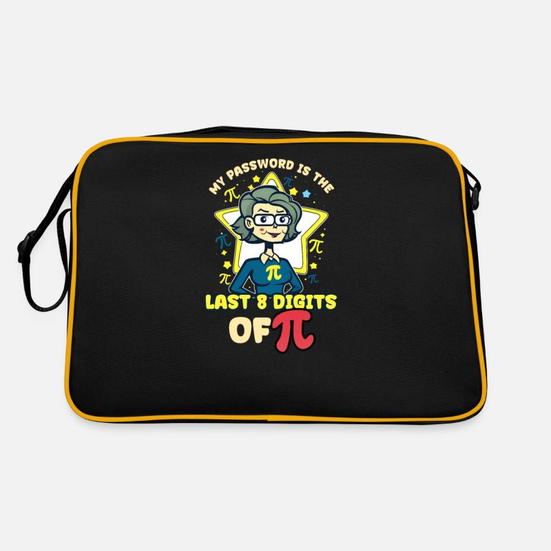 Pi Day Passwort Letzte 8 Ziffern von Pi Retro Tasche