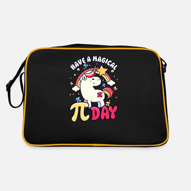 Pi-Tag Einen magischen Pi-Tag haben - Retro Tasche - Schwarz/Gold