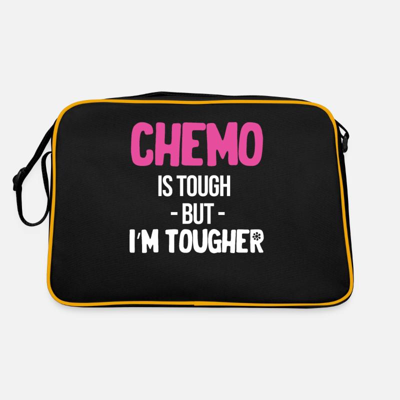 La chimio, c’est dur, mais je le suis encore plus Sac Retro