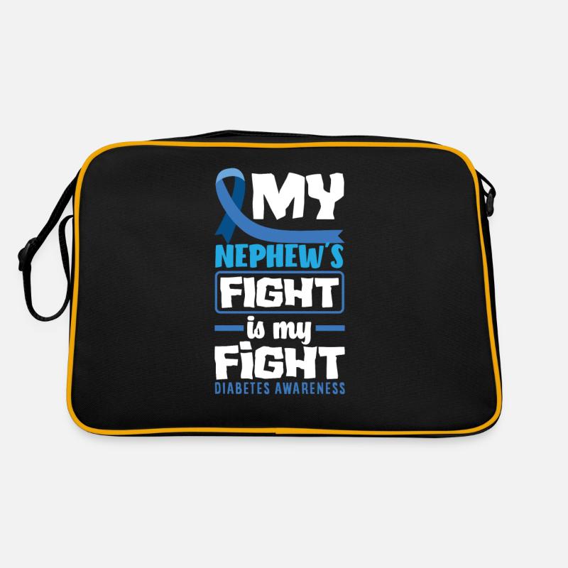 T1D Diabetes Type 1 Diabetic Gift Retro Bag