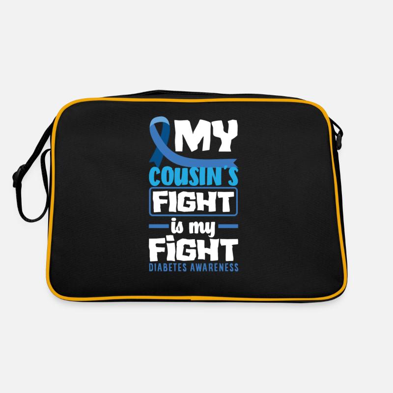 T1D Diabetes Type 1 Diabetic Gift Retro Bag