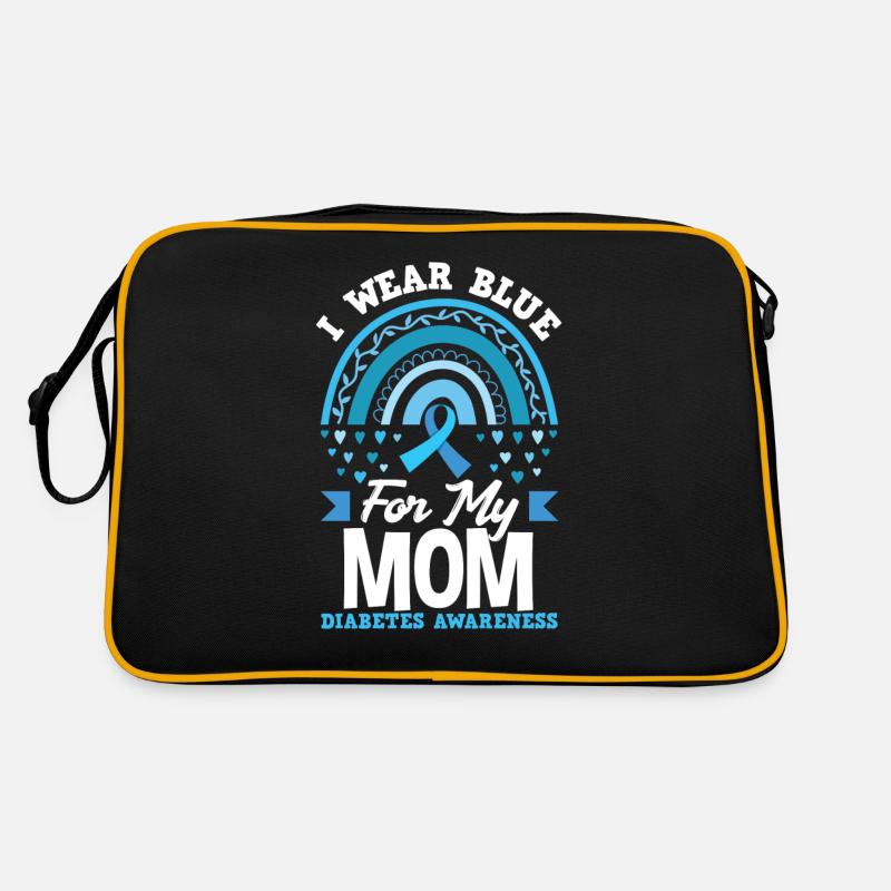 T1D Diabetes Type 1 Diabetic Gift Retro Bag