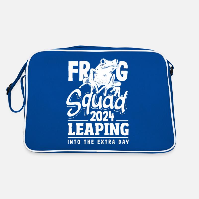 Frog Squad 2024 Leaping Into The Extra Day Retro Tasche