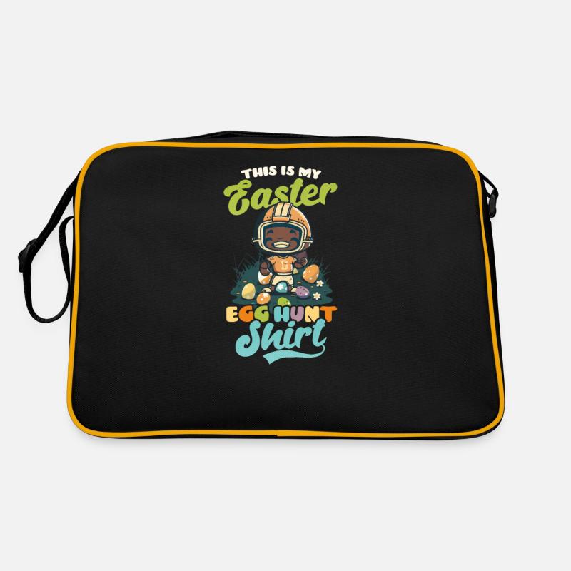 Football Easter Easter Egg Hunt Outfit Retro Bag