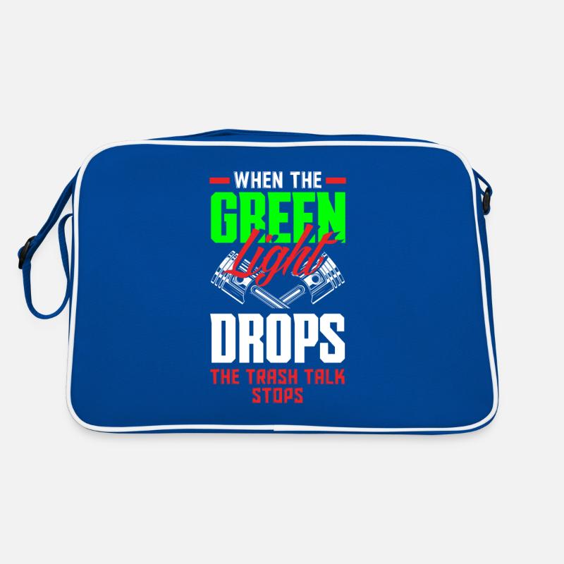 Lustiges Autorennen Auto Rennen Geschenk Retro Tasche