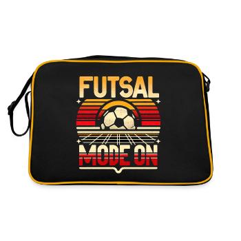 Futsal Mode On 11 - Retro Bag - black/gold - Back