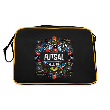 Futsal Mode On 5 - Retro Bag - black/gold - Back