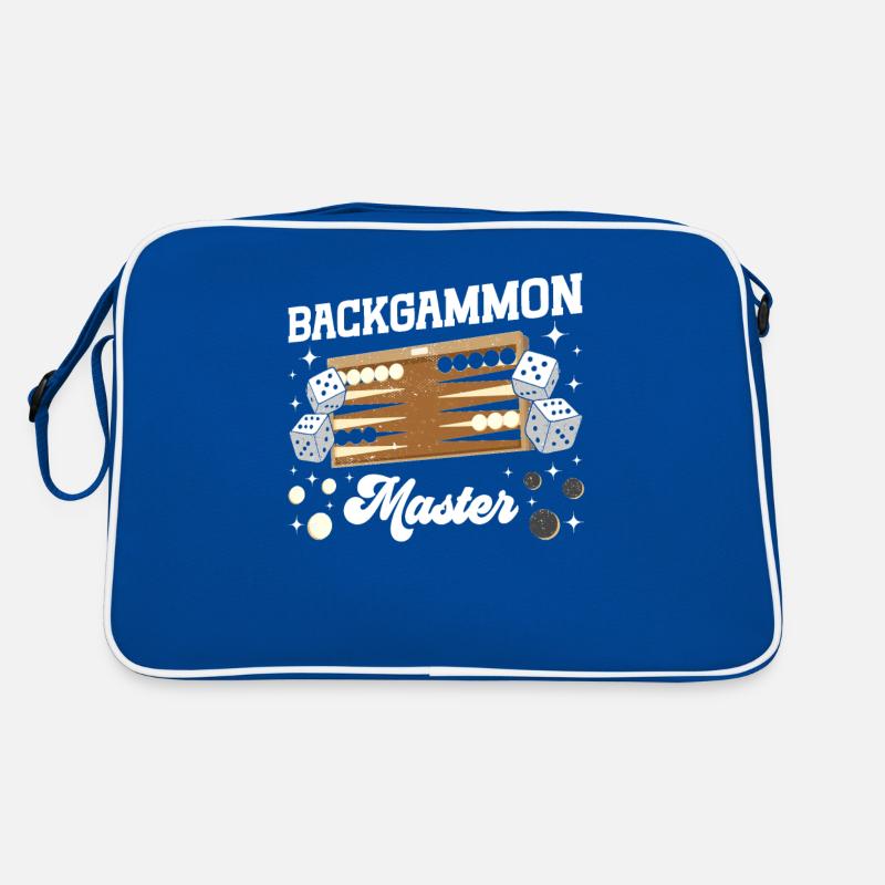 Board Game Funny Backgammon Retro Bag