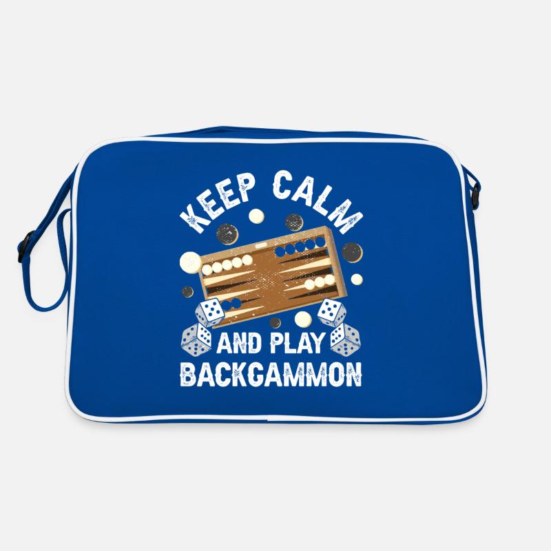 Board Game Funny Backgammon Retro Bag