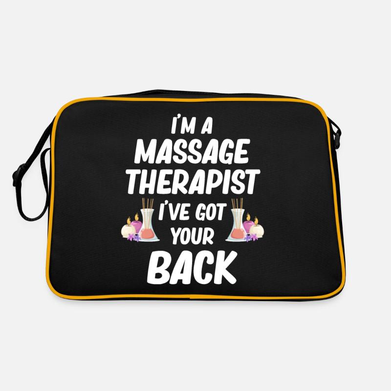 Ich Bin Ein Massagetherapeut Ich Habe Ihre Retro Tasche