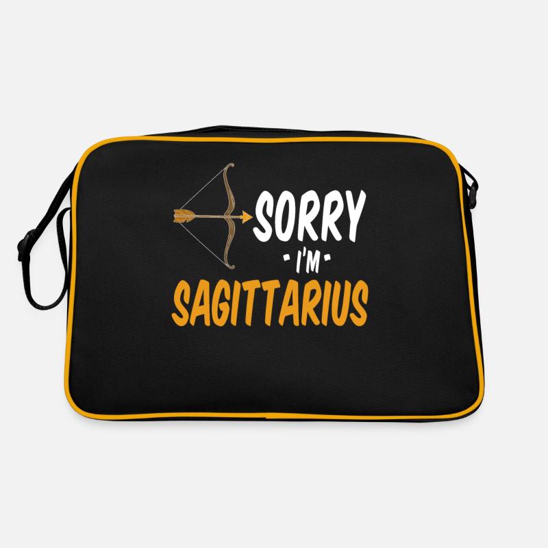 Tut Mir Leid, Ich Bin Ein Schütze. Lustiger Retro Tasche