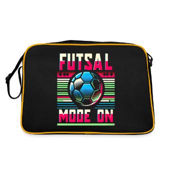 Futsal Mode On 8 - Retro Bag - black/gold - Back