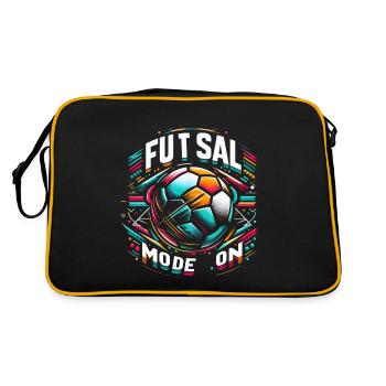 Futsal Mode On 9 - Retro Bag - black/gold - Back