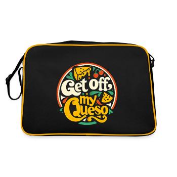 Get Off My Queso 10 - Retro Bag - black/gold - Back