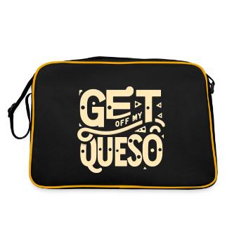 Get Off My Queso 8 - Retro Bag - black/gold - Back