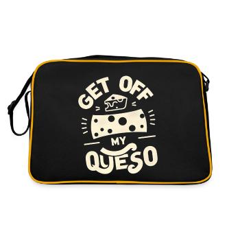 Get Off My Queso 5 - Retro Bag - black/gold - Back