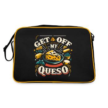 Get Off My Queso 7 - Retro Bag - black/gold - Back