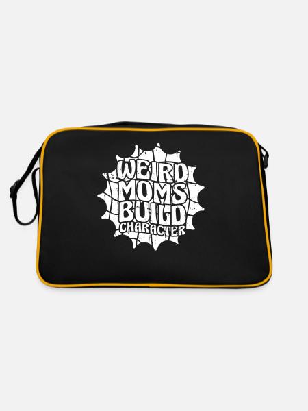 Mom Mom - Retro Bag - black/gold - Back