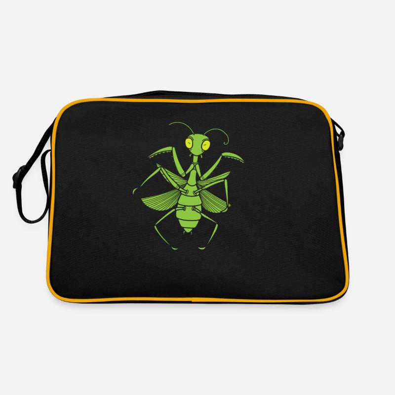 Insect Praying Mantis Retro Bag