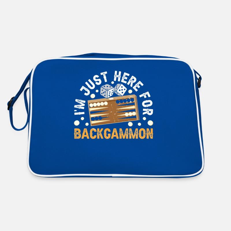Board Game Funny Backgammon Retro Bag