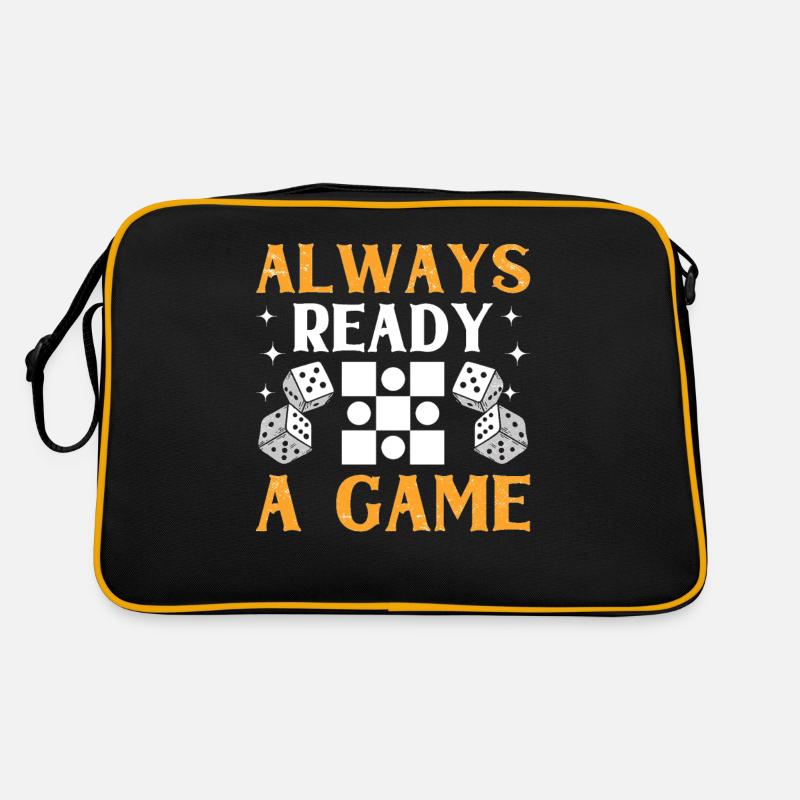 Jeu de société Backgammon drôle Sac Retro