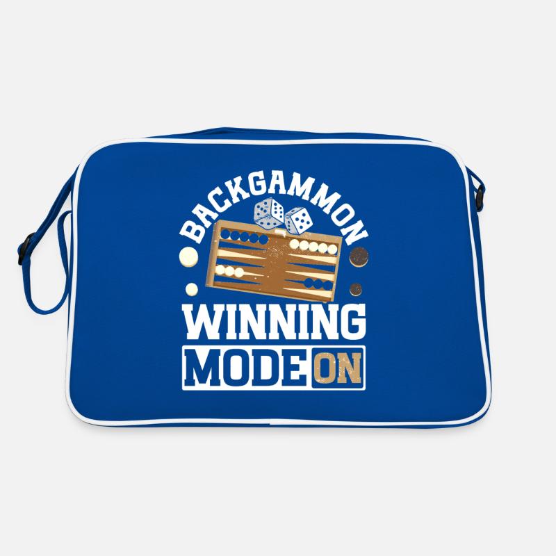 Board Game Funny Backgammon Retro Bag