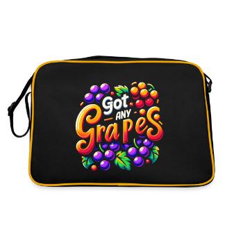 Got Any Grapes 4 - Retro Bag - black/gold - Back