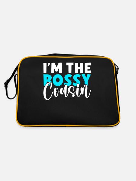 Cousin Gifts - Retro Bag - black/gold - Back