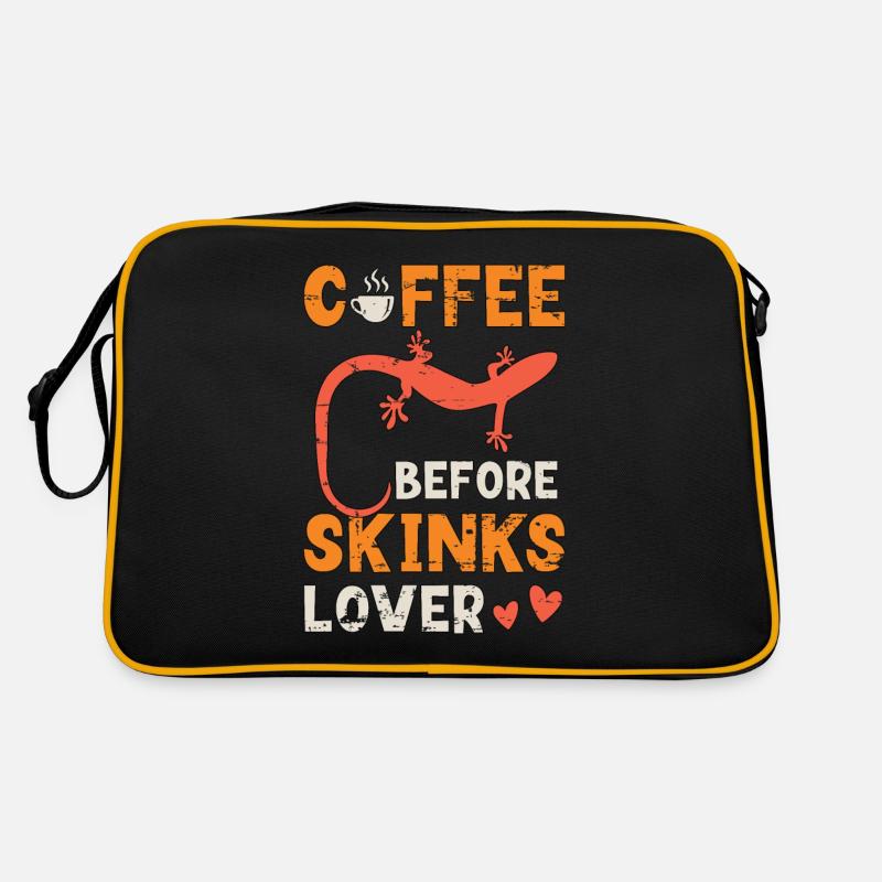 Skinks Lover Coffee Avant Lizard Coffee Lover Sac Retro