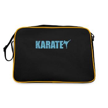 Karaté Arts Martiaux - Sac Retro - noir/or - Dos