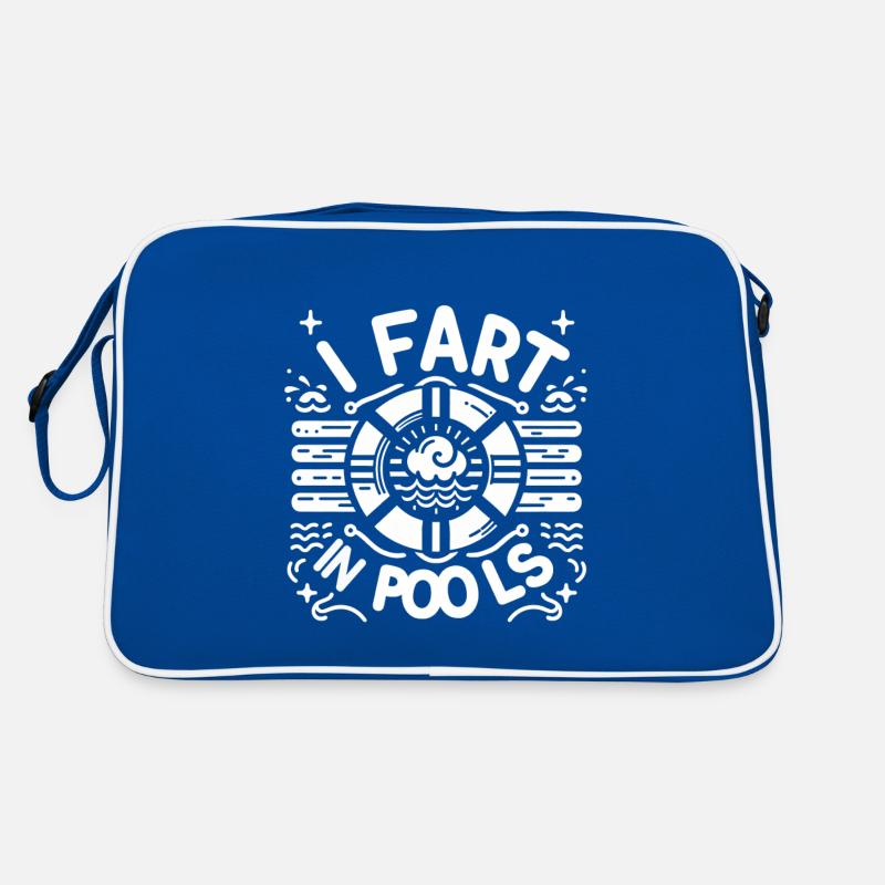 Je Pète Dans Les Piscines 8 Sac Retro