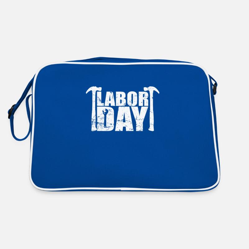 Labor Day Monday in September Retro Bag