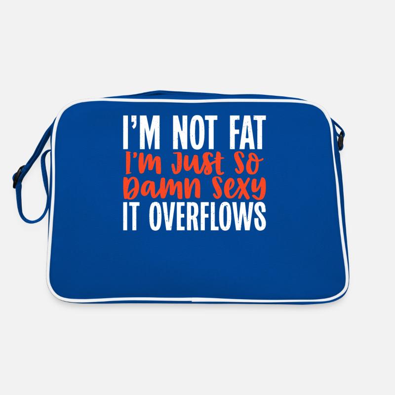 Cadeaux de graisse drôles Sac Retro