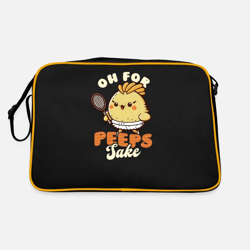 Tennis Easter For Peeps Sake Retro Bag