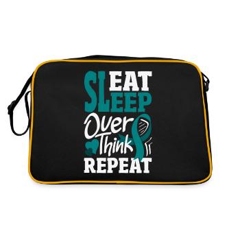 Sarcelle d’hiver SSPT Stress Trouble anxieux - Sac Retro - noir/or - Dos