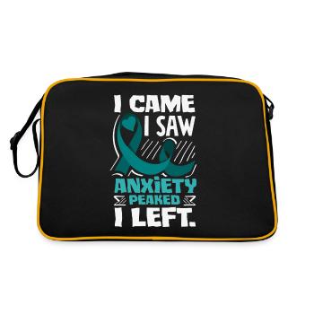 Sarcelle d’hiver SSPT Stress Trouble anxieux - Sac Retro - noir/or - Dos