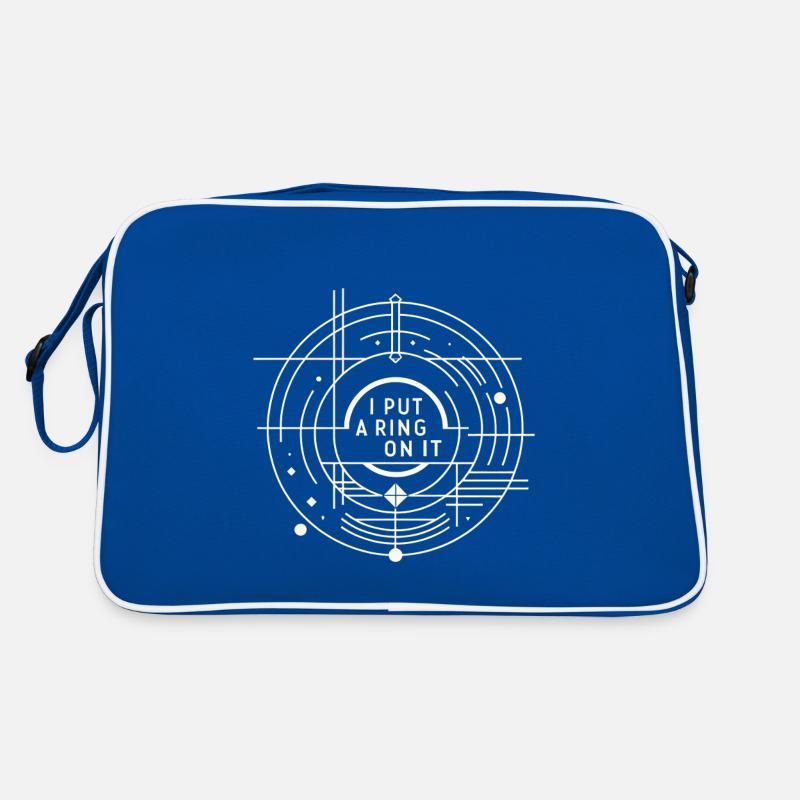 I Put A Ring On It 5 Retro Tasche