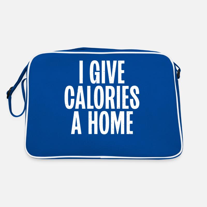 Funny Fat Gifts Retro Tasche